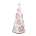 Gingerbread house 26x10x40 cm Bruin Kunststof