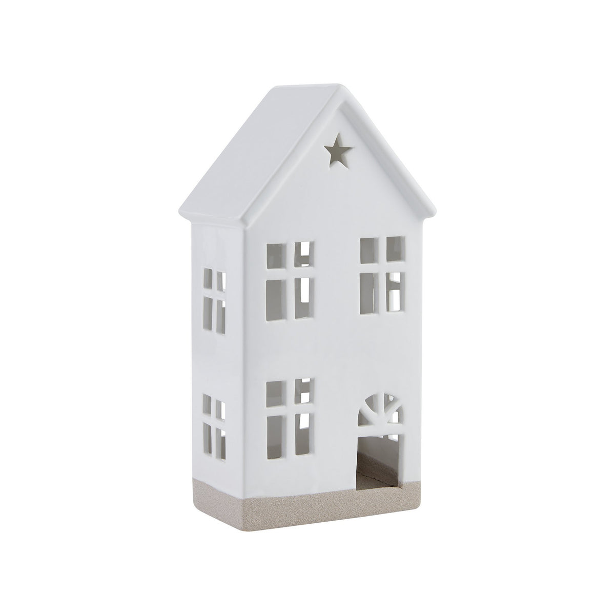Ornament Catacol Wit 15x10x29 cm