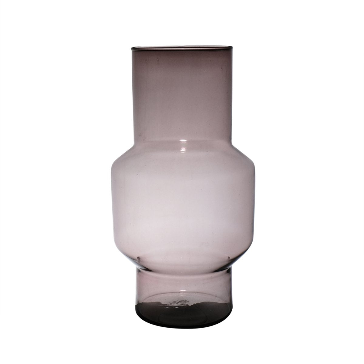 Pablo mondgeblazen Recycled Vaas paars h35 d19