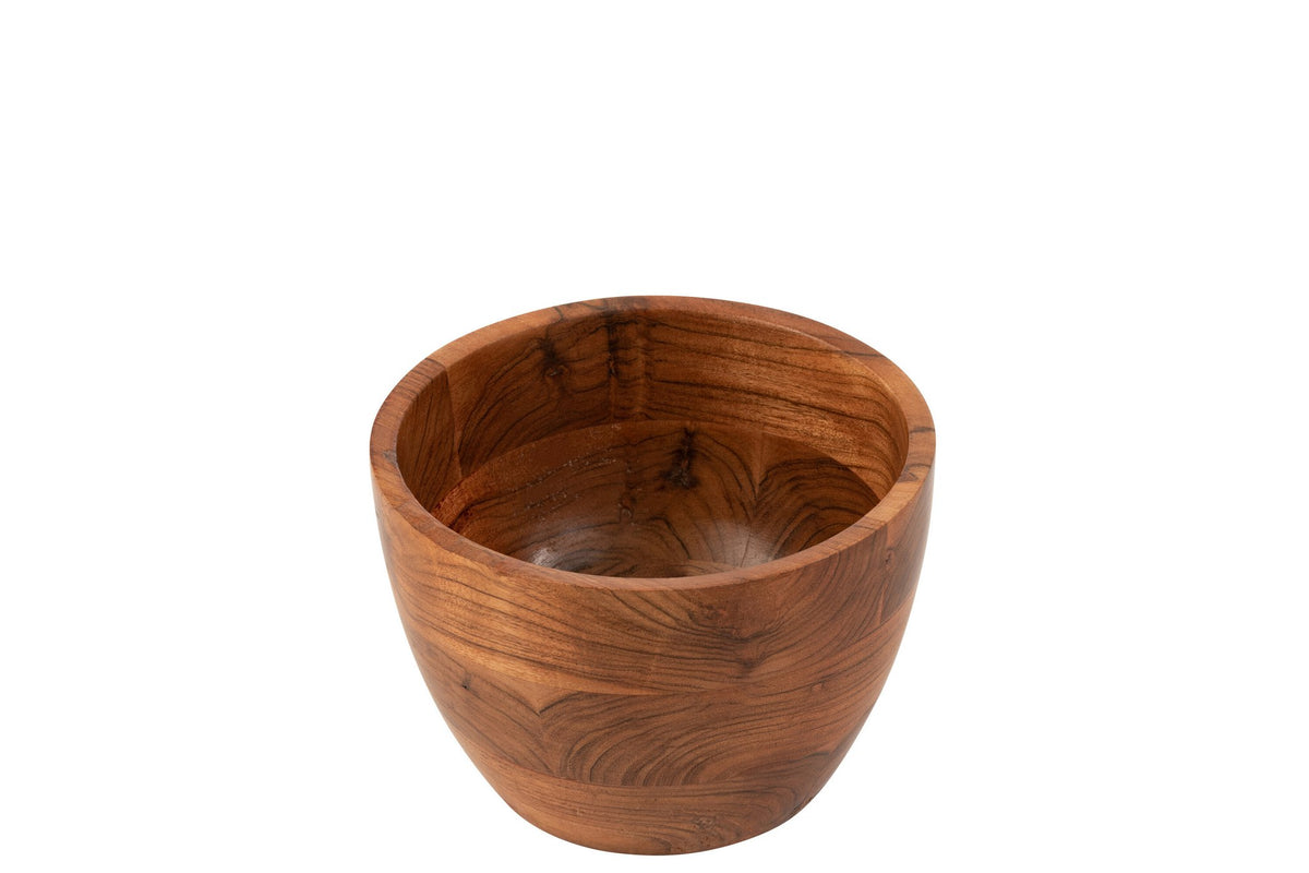 J-Line kom Kota Acacia - hout - naturel - large