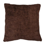Coco Chenille kussen bruin 45x45cm