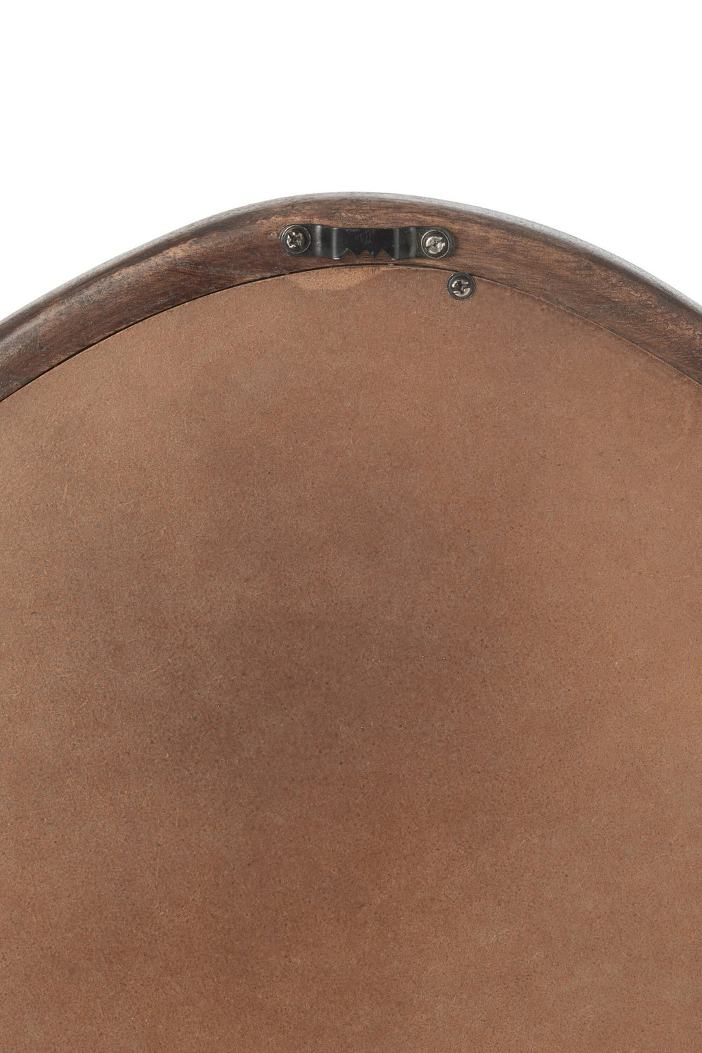 J -Line Spiegel Whisp - Houtglas- Bruin - Small - Ø 40 cm