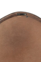 J -Line Spiegel Whisp - Houtglas- Bruin - Small - Ø 40 cm