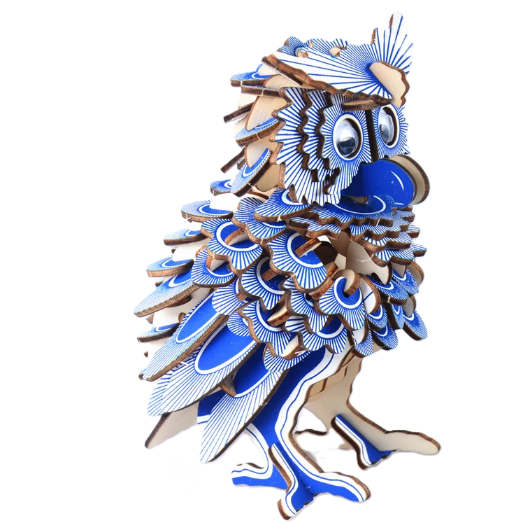 Bouwpakket Uil- kleur