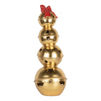 Kerstdecoratie Beeld Kerstbal 20x20x54 cm Goudkleurig Kunststof