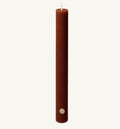 Ribbed dinerkaars 9 stuks bordeaux