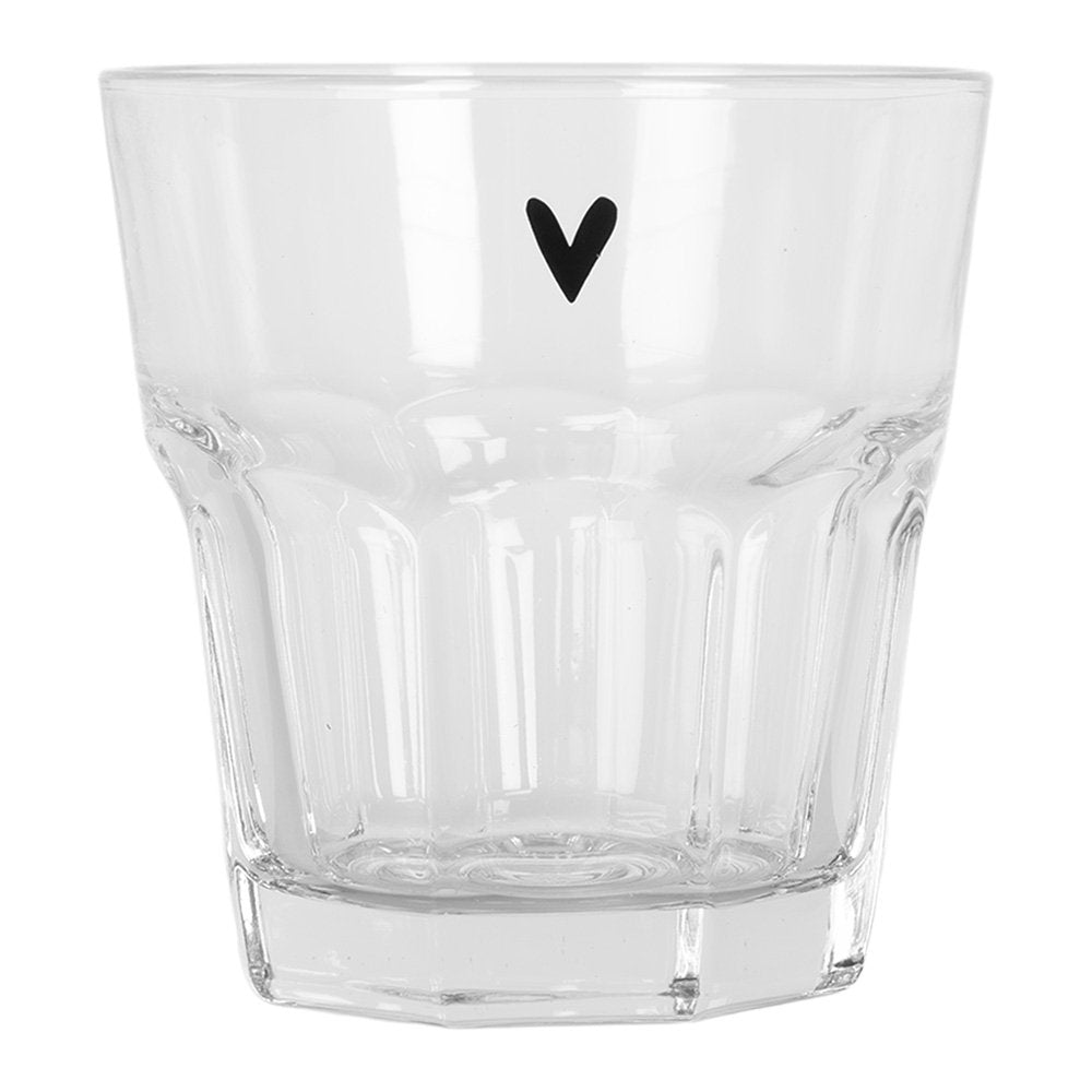 Waterglas Ø 8x8 cm / 200 ml Transparant Glas Hart