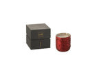 J-Line geurkaars Luxuria - Berry Bliss - glas - rood - small - 40U