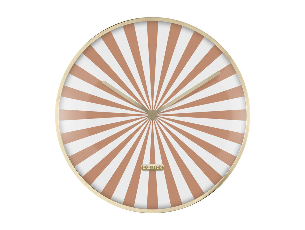 Wandklok Candy Swirl Dome
