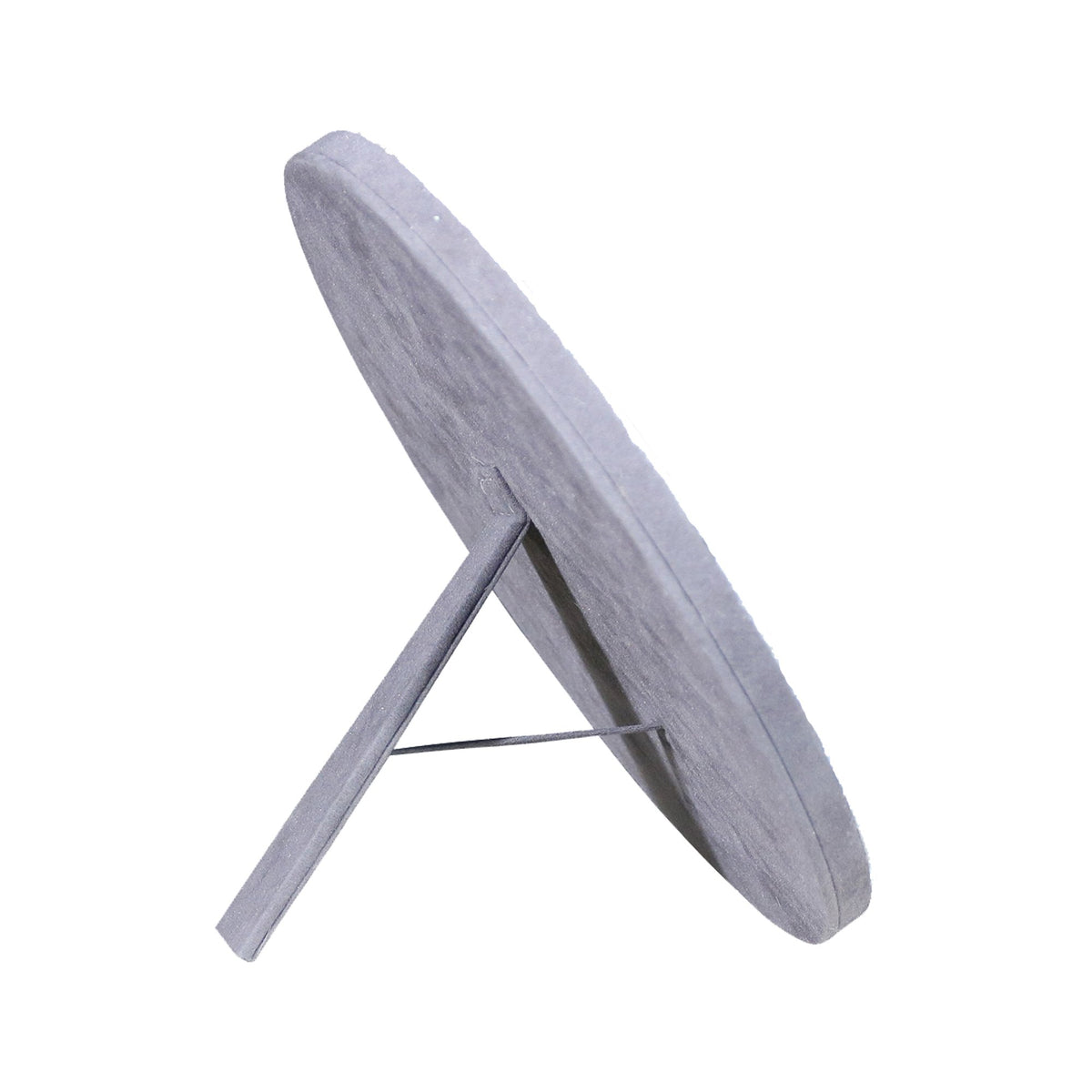 Spiegel rond standaard koe grijs 25cm*