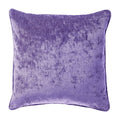 Dutch Decor Lewy - Kussen 45x45 cm - Glanzend velours - Very Peri - Paars