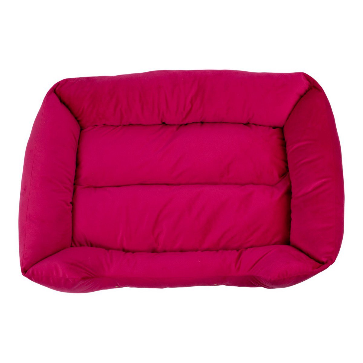 Dierenmand XL borduurwerk fuchsia roze 100x70x22cm