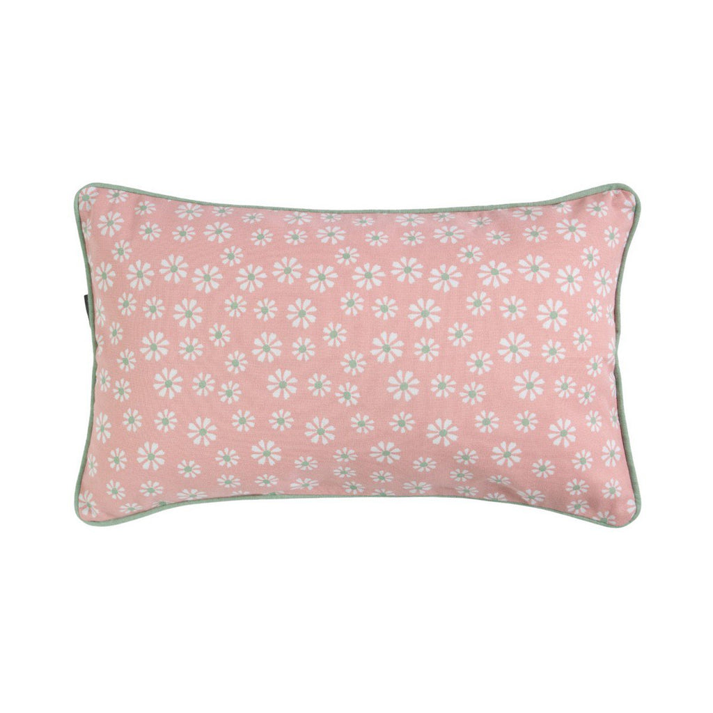 Daisy Flowers Kussen roze 30x50cm