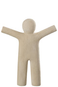 J-Line figuur P'tit Maurice - polyresin - beige - large