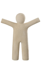 J-Line figuur P'tit Maurice - polyresin - beige - large