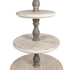 Etagère 5 Laags Ø 71x143 cm wit Grijs thoun