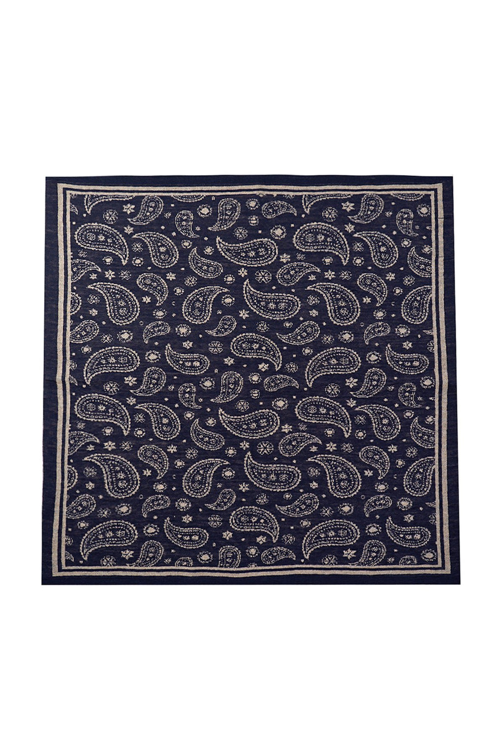 Patara Square Foulard Navy-Beige
