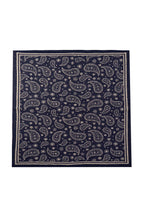 Patara Square Foulard Navy-Beige