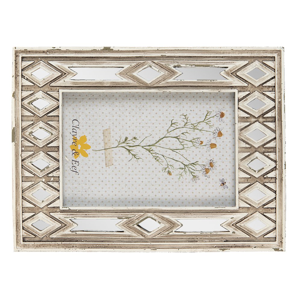 Fotolijst 10x15 cm Beige Polyresin Fotokader