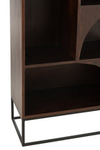 J-Line Rek Mode Mango Hout/Mdf Bruin