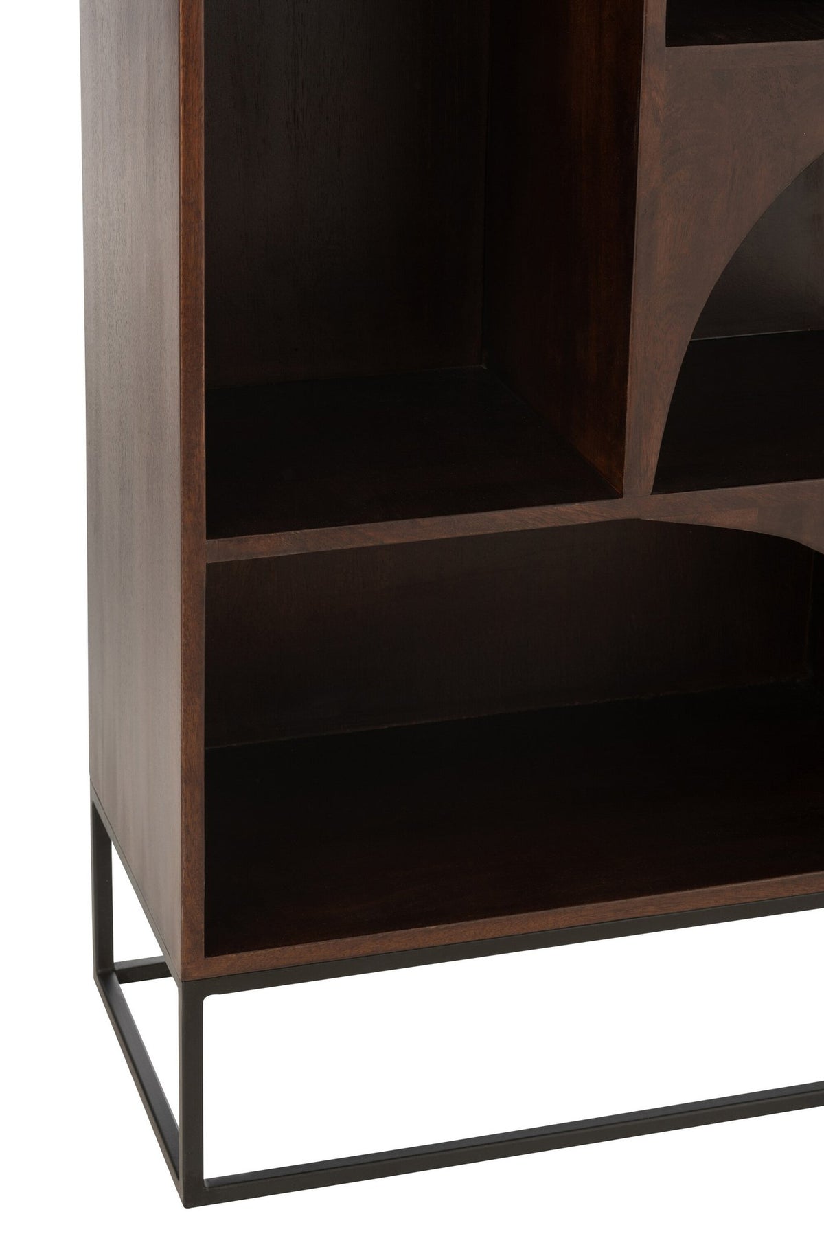 J-Line Rek Mode Mango Hout/Mdf Bruin