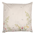 Kussenhoes 45x45 cm Beige Groen Polyester Bloemen Sierkussenhoes