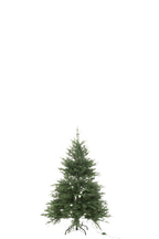 J-Line kerstboom 600 Led - kunststof - groen - S