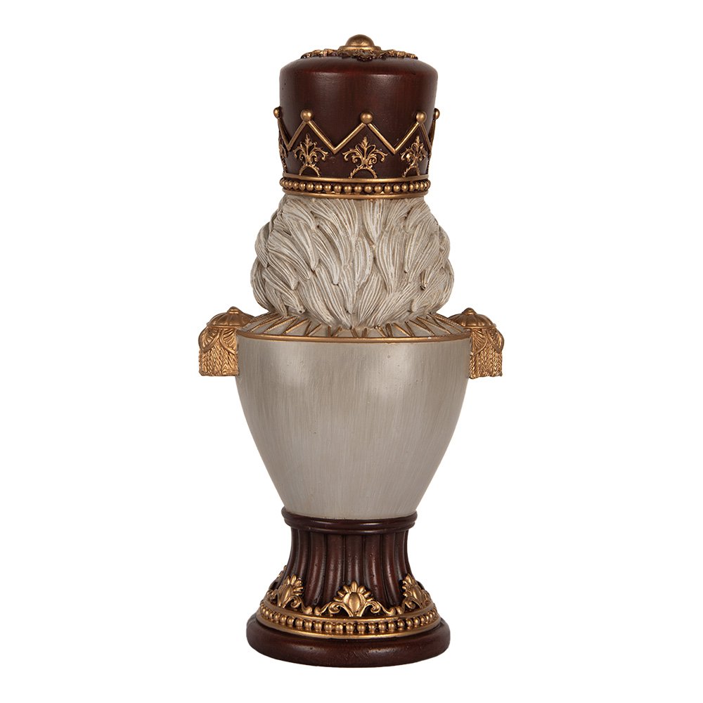 Kerstdecoratie Beeld Notenkraker 16x10x30 cm Bruin Kunststof
