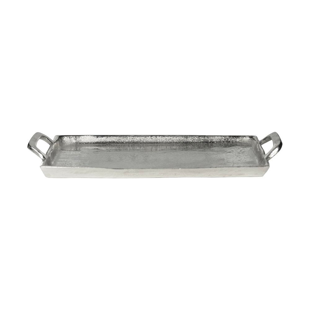 Dienblad silver look 35x22cm