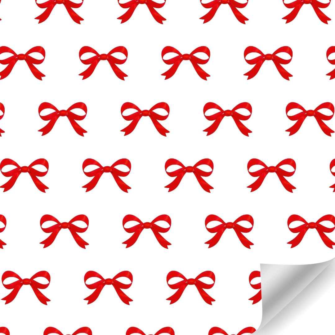 Papierrol – Strikken Rood – 50 cm x 100 meter