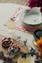 Maude Placemat met golfrand