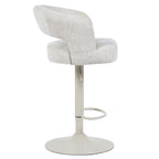 Barkruk Vince Naturel - Beige onderstel