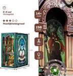 Cutebee, DIY Booknook, Darkness Common Room, RK05B, 18x11x23cm