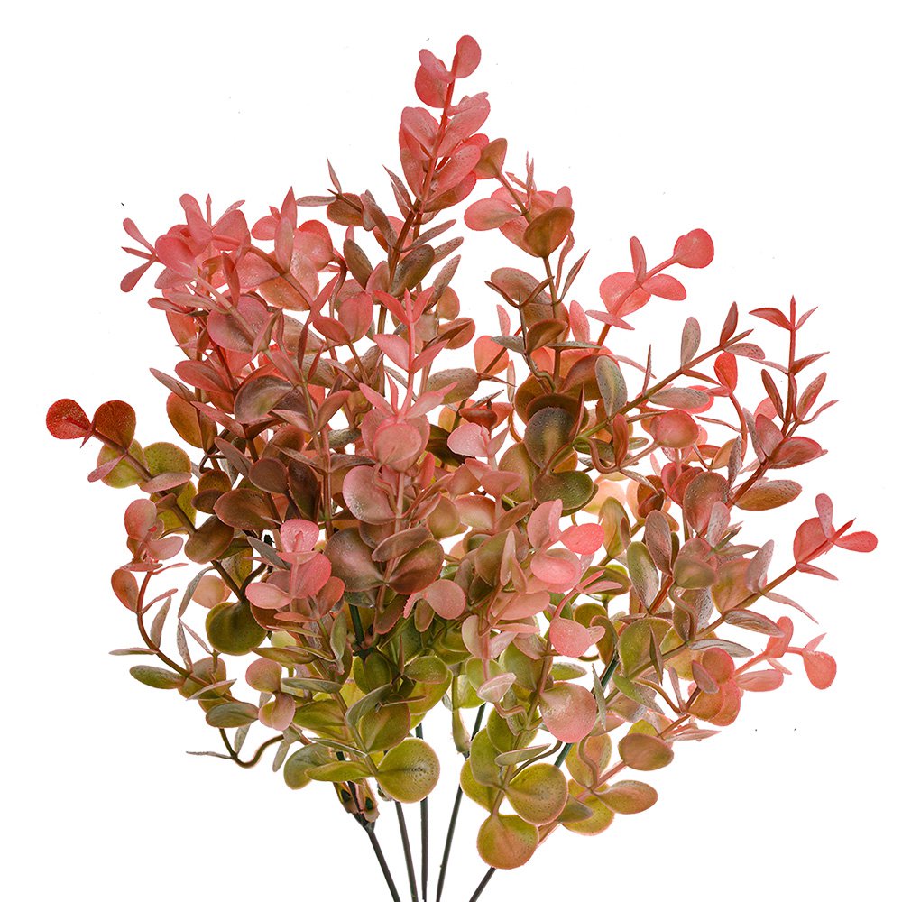 Kunstplant 35 cm Rood Zwart Kunststof