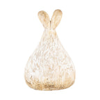 Decoratie Beeld Konijn 10x9x14 cm Beige Kunststof