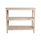 Limewash schoenenrek - 90x35x75 cm