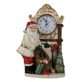 Tafelklok 15x7x22 cm Beige Polyresin Kerstman