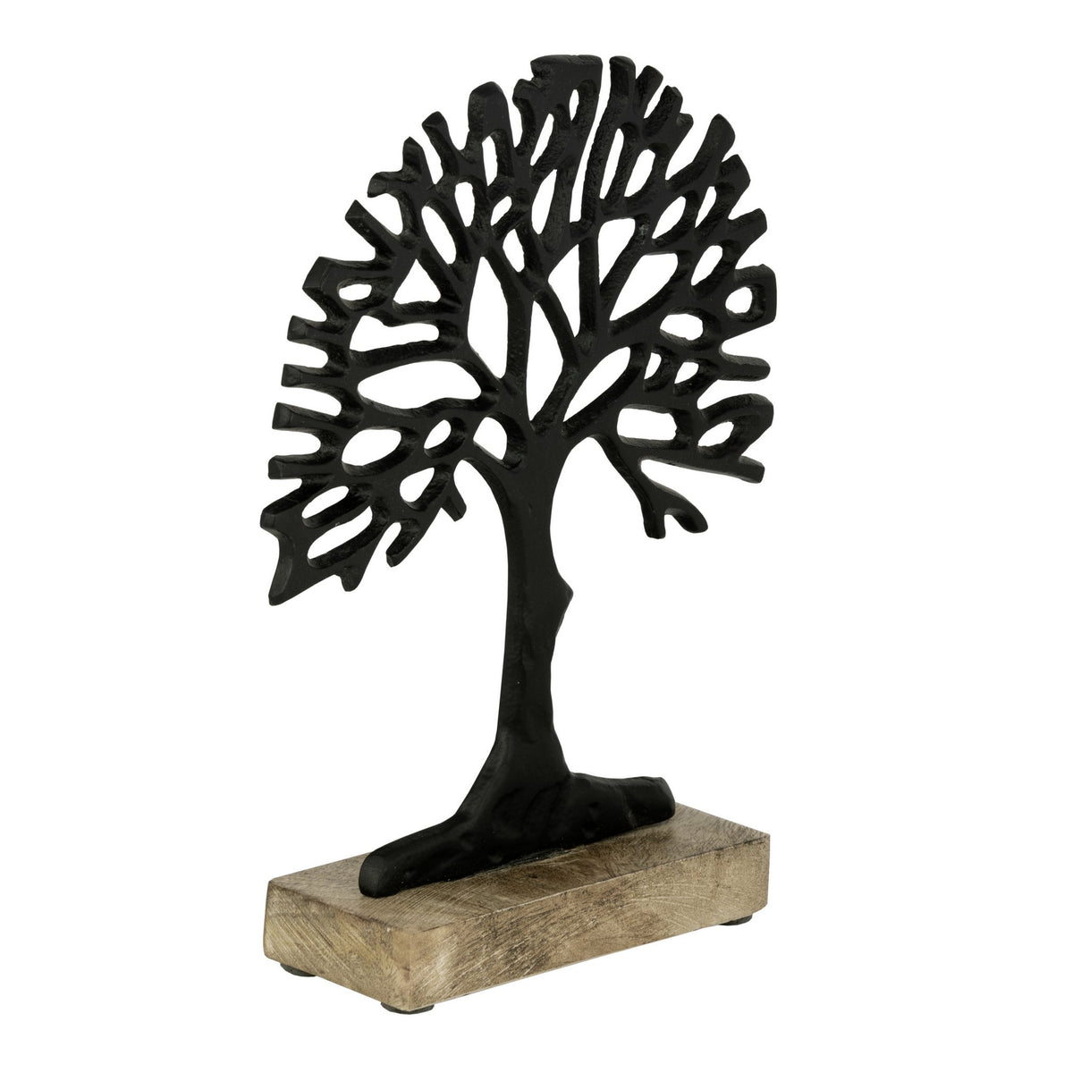 Ornament Kemaman Zwart 17x5x22cm