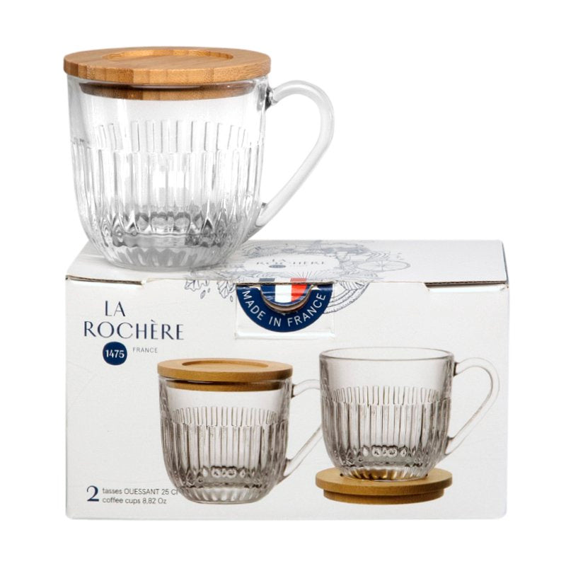2x Ouessant kopje H8 25cl met deksel