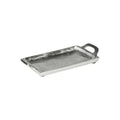 Dienblad silver look 21x11cm