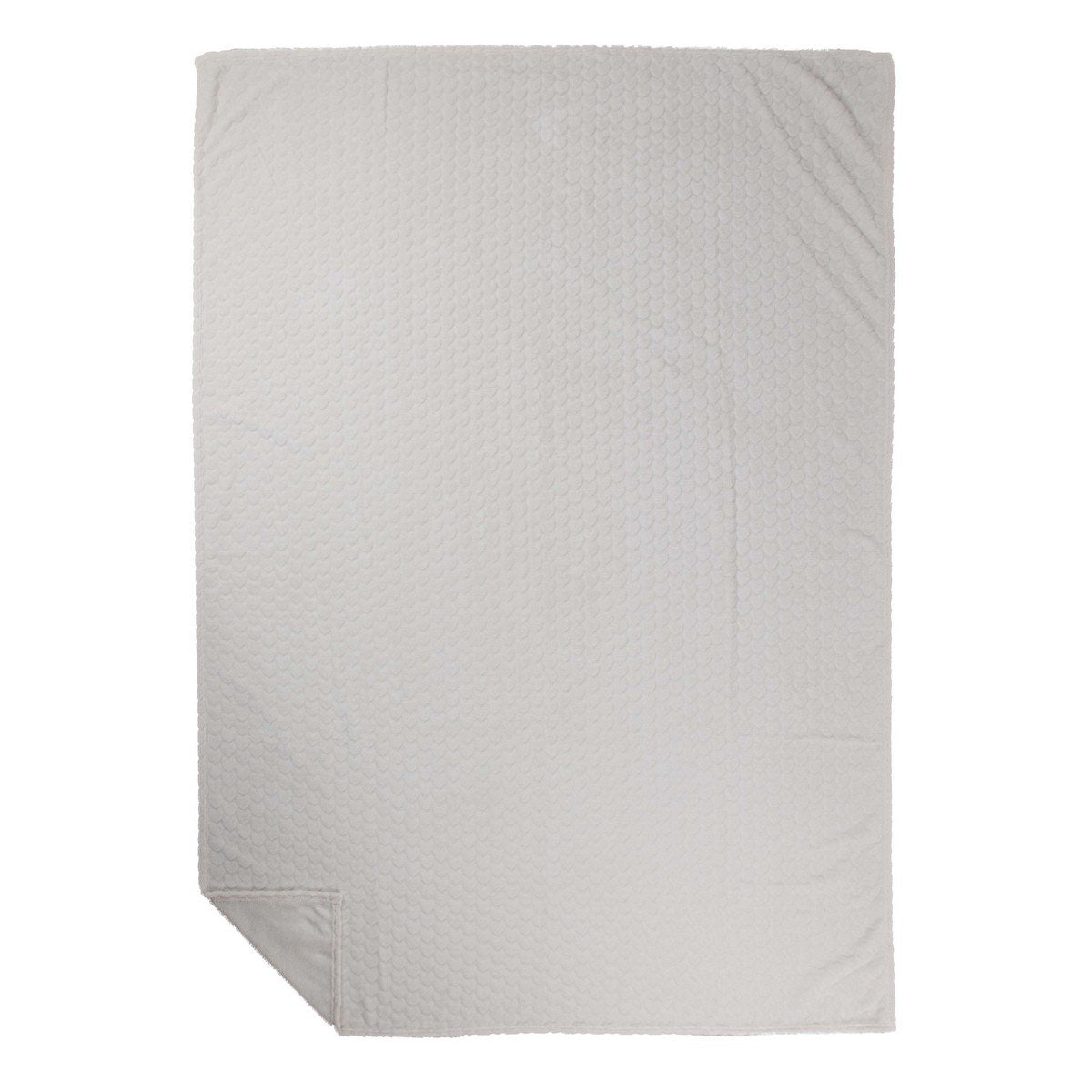 Plaid Hartjes Off White 140x200cm