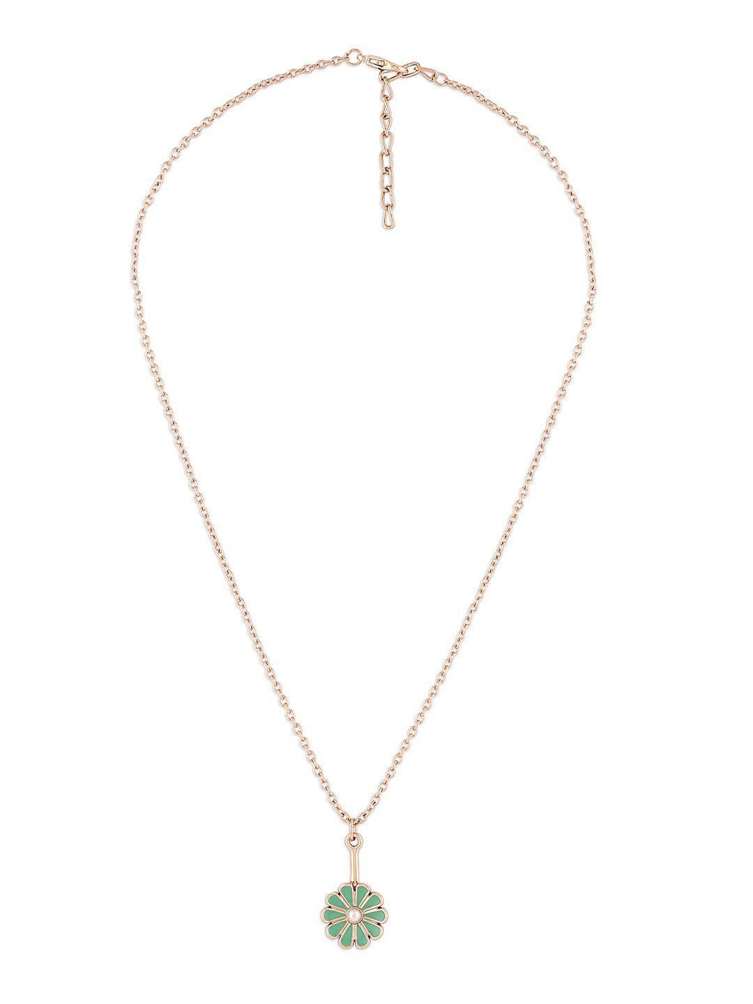 Vergulde ketting met parels – modieuze ketting – legering met parels – 26 cm