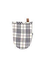 Gripper Sherlock CHECKER- SET/2 - 14x18 cm, black/white