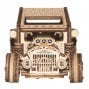 3D Houten Puzzel, Wooden City, Hot Rod, WR339, 17x8x6cm