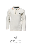 LewyLou NO4 Polo roomwit