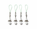 Beschermengel van natuursteen witte Jade (4 stuks)