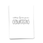 Gelukkige verjaardag - ansichtkaart 10 set