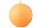 J-Line Kaars Bol Wax Fluo Oranje - 50 Uur