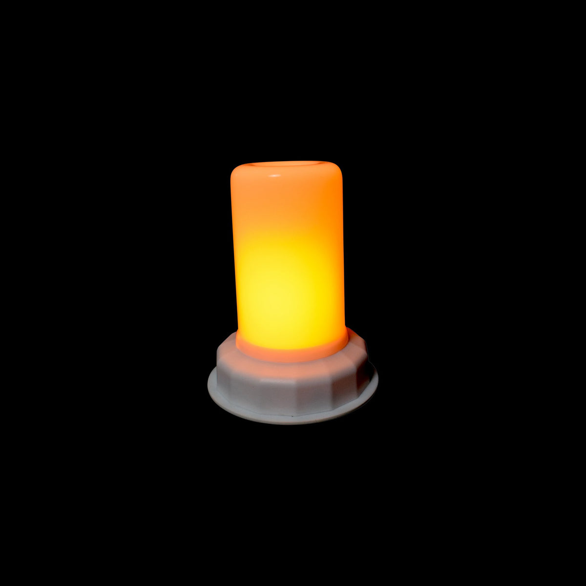 Lantaarnverlichting LED met timer 7x7x9cm wit