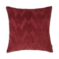 Twisted Brooklyn kussen bordeaux 45x45cm